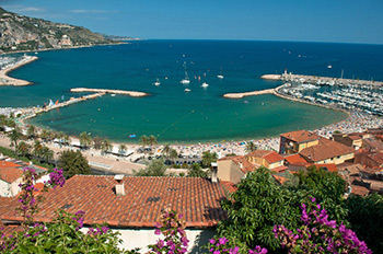 A harbour on the French Riviera, where luxurious yachts from all over the world are anchored side by side with fishing boats. Photo: © www.davidphenry.com