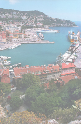 Experience the warm light, worn facades, colors and shadows of Old Nice in the French Riviera, and visit the port. Photo: &copy; www.keithsarver.com